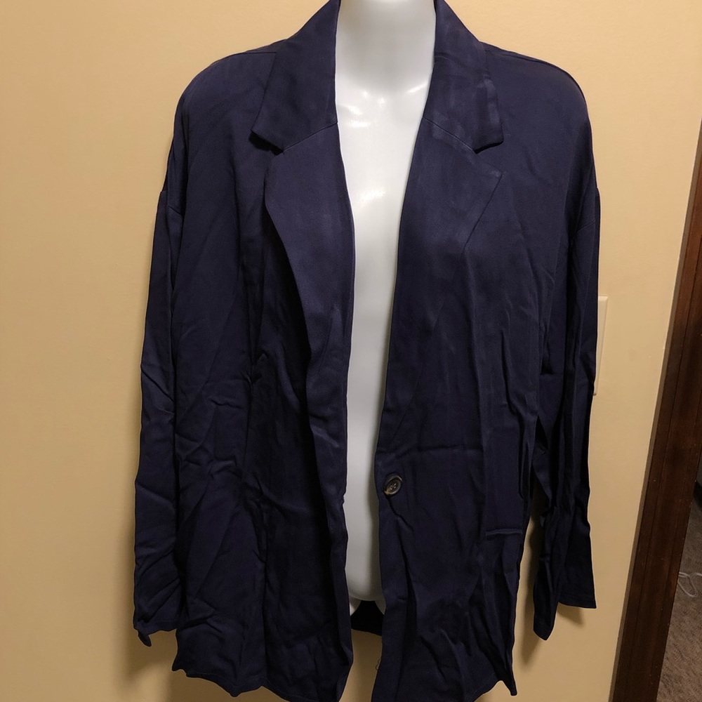Stylish F21 Navy Blazer
